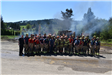 Firefighter group photo in Field