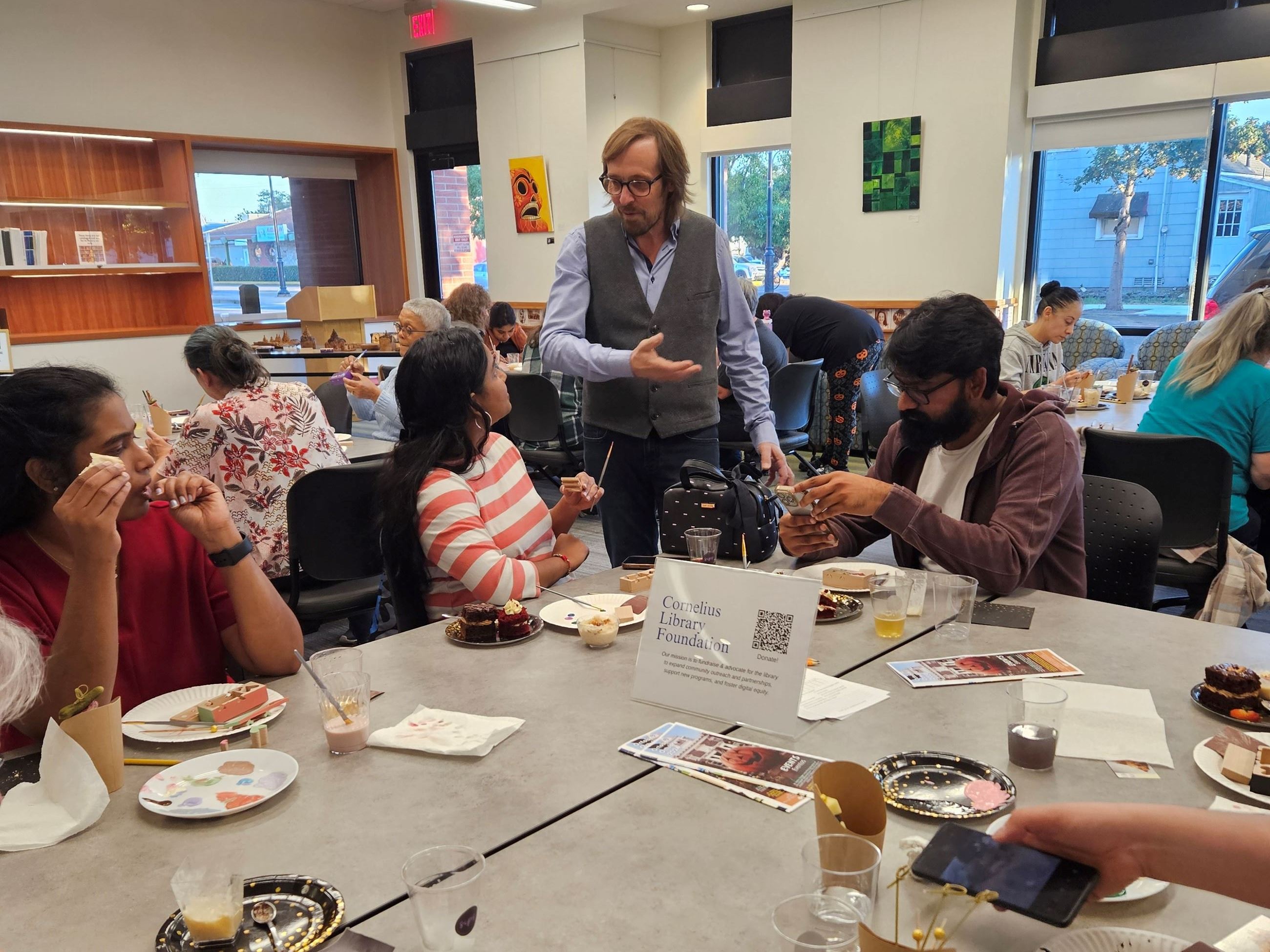 Arts Workshops at the Cornelius Public Library