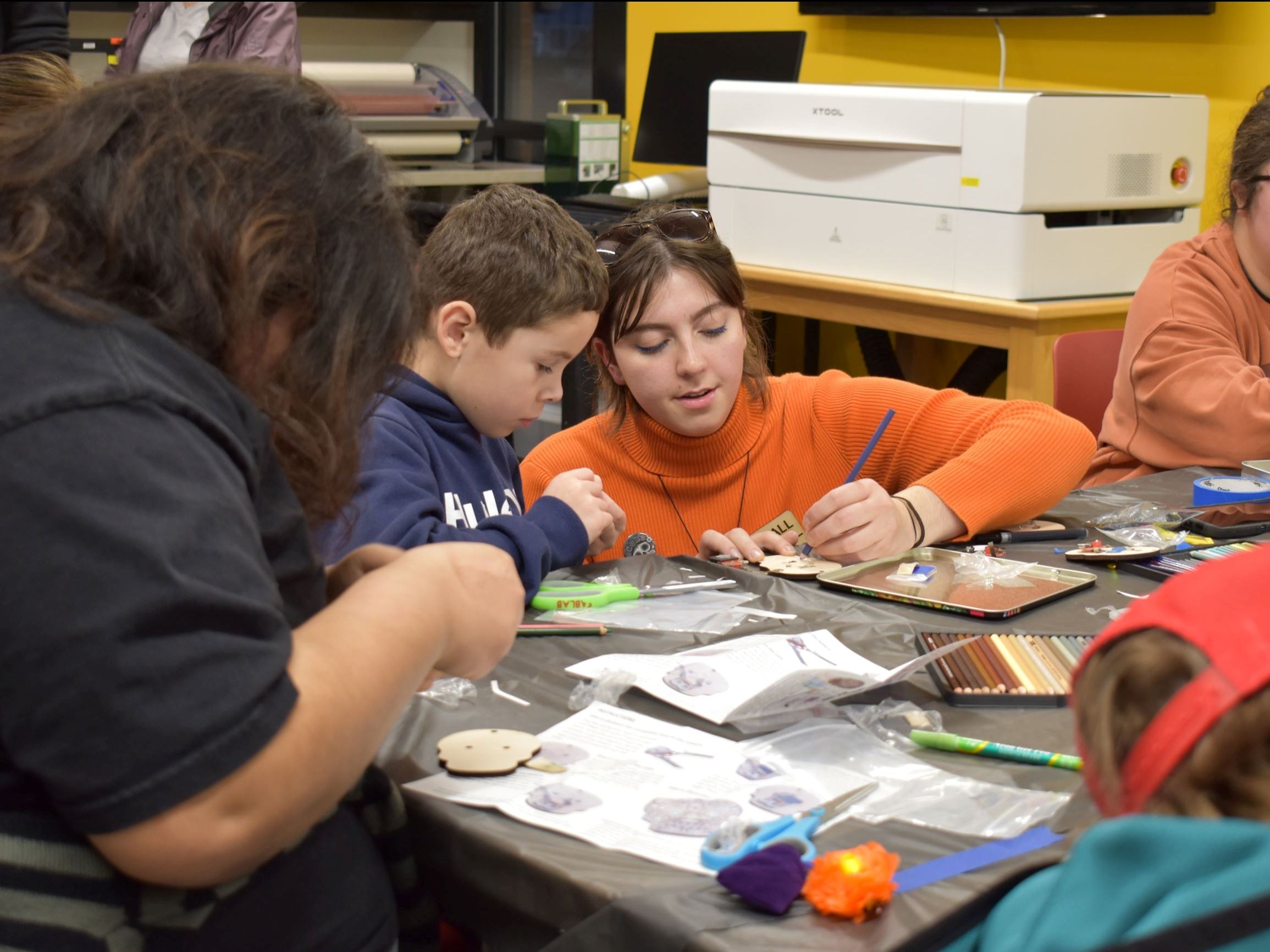 Electronics Project in the Drake Learning Center