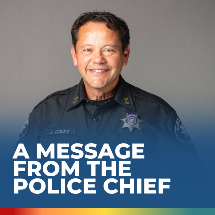 police chief smiling