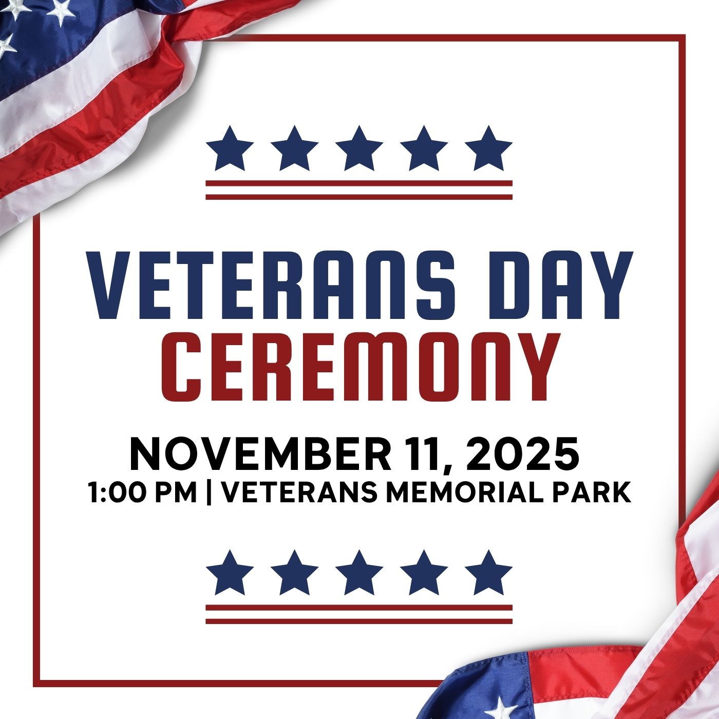 Veterans Day Ceremony