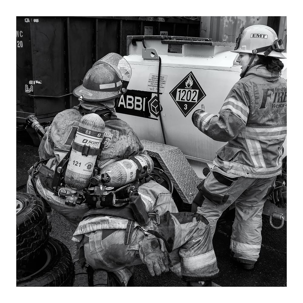 Firefighters at Work