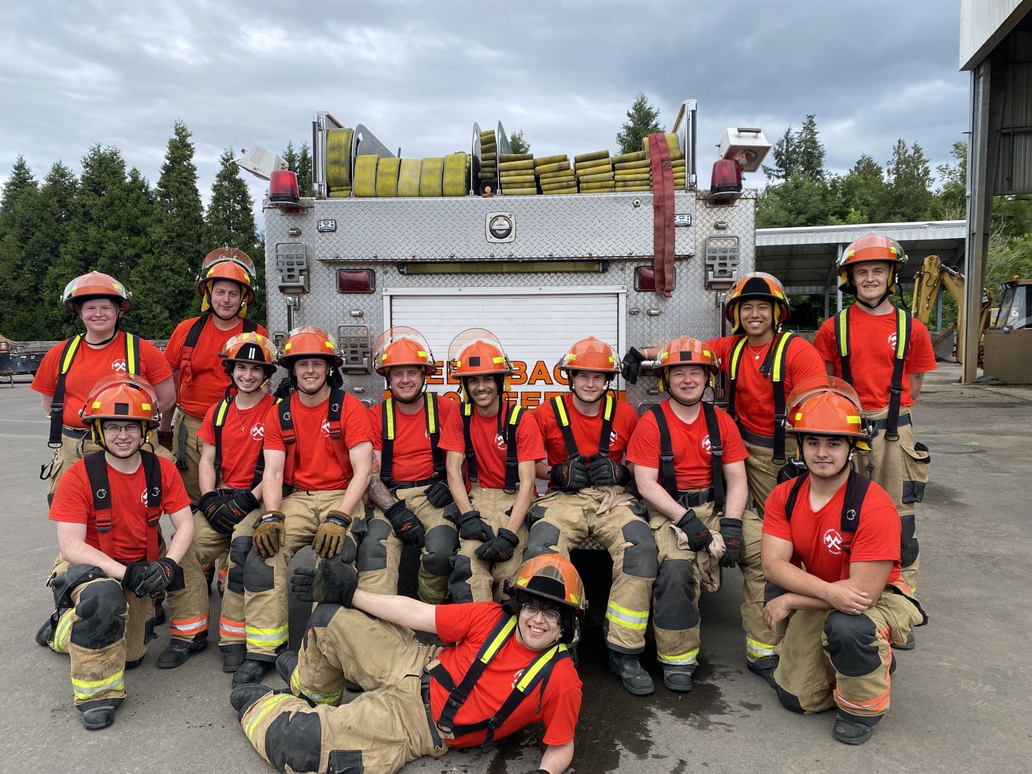 Junior Firefighters Group Photo