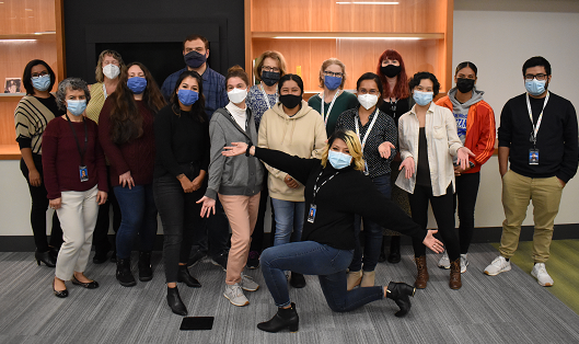 Library Staff Group Photo