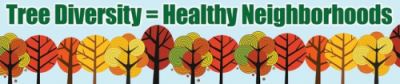 Tree Diversity Equals Healthy Neighborhoods