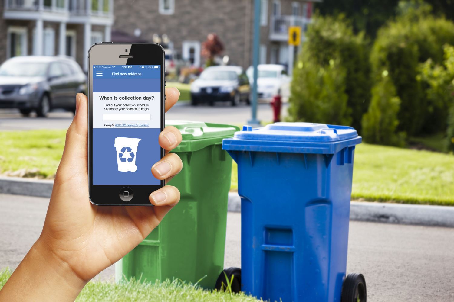 Garbage and Recycling Day