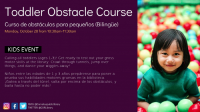 toodler obstacle course